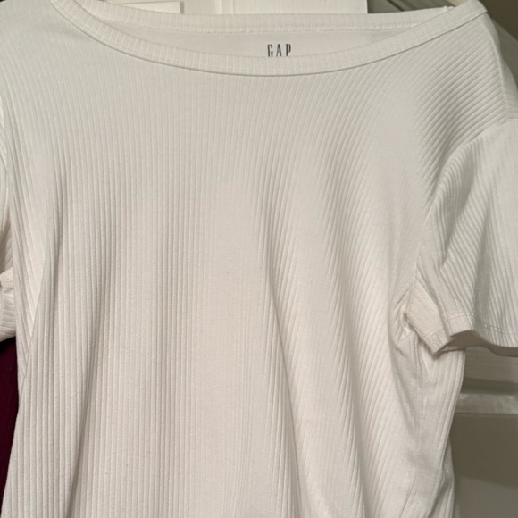 Gap Short Sleeve Ribbed  Crewneck T Shirt Bundle Of 2 Women’s Size Large - Picture 7 of 9